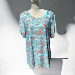 🌻NEW w.tags Buckhead Betties "Diva Bar" Lydia Shirt Top Size Large